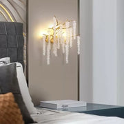 Cristal Chandler wall lamp 3x G9 Gold Interior wall lamp Default Title Alessandro Design