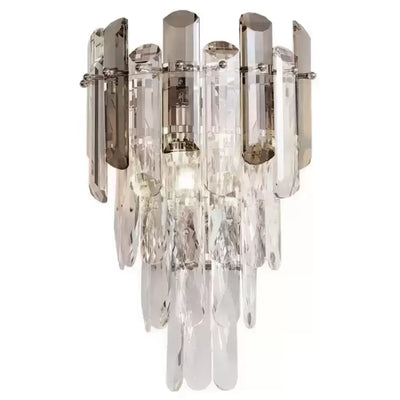 Cristal Jonathan lamp 2x E27 Silver