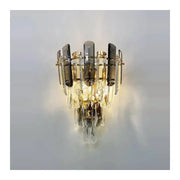 Cristal Mayra wall lamp 2x E14 Gold Interior wall lamp Default Title Alessandro Design