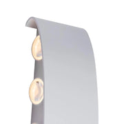 Fantas LED wall lamp Indoor/Outdoor, 10 Sources x 1W, IP65, White, 3000K