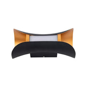 Ucrus Outdoor Wall Light, 12W, Black with Gold, 3000K Outdoor Wall Lights Default Title Alessandro Design