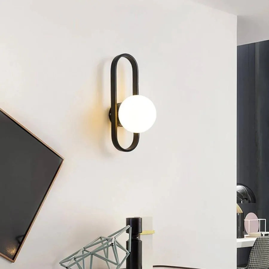 Juliet wall lamp 1x E14 White Black Indoor wall lamp Default Title Alessandro Design