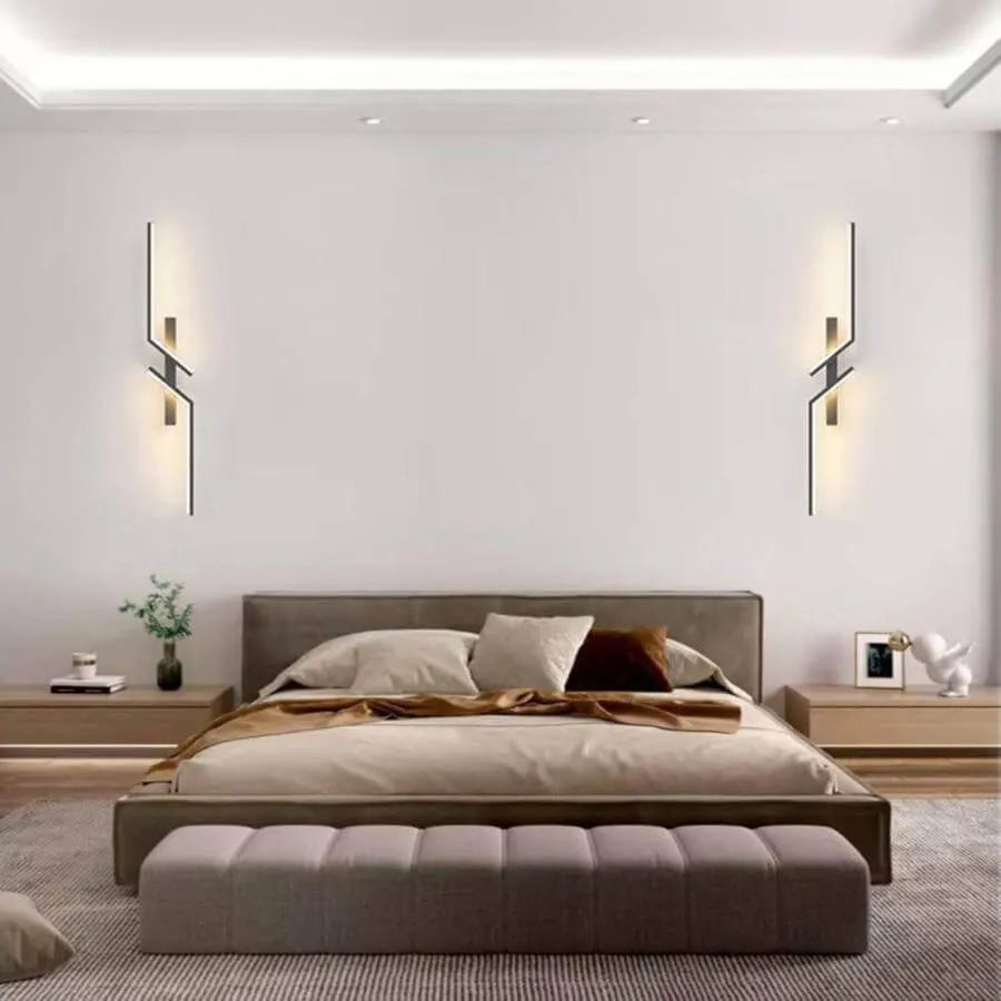 Avyaan LED wall light 22W Black Interior wall lights Default Title Alessandro Design
