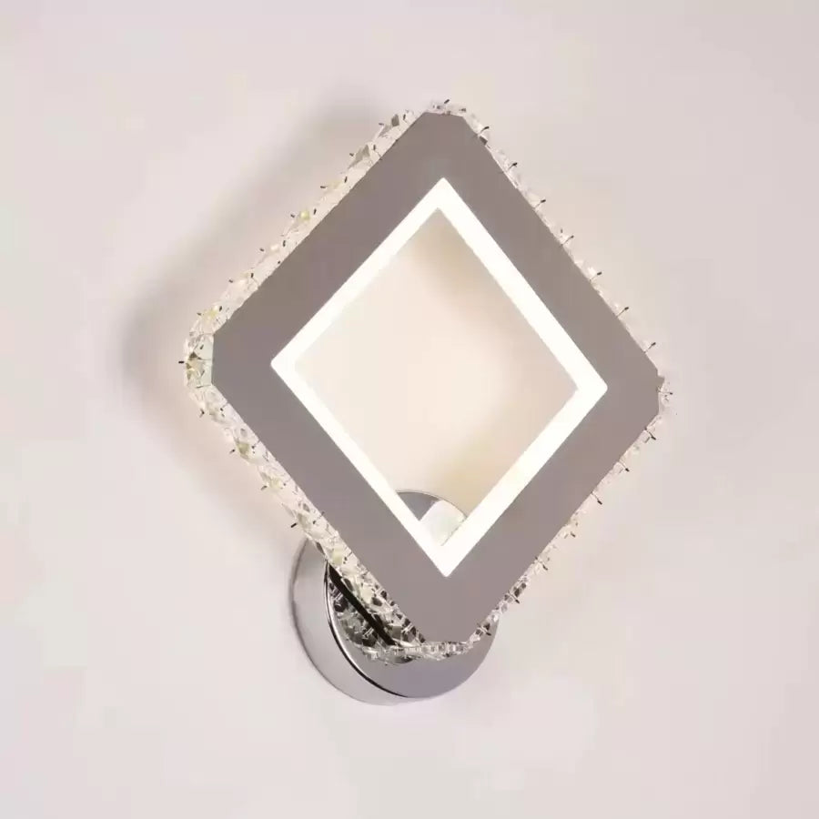 Cristal Santana LED wall light 34W Silver Interior wall lights Default Title Alessandro Design