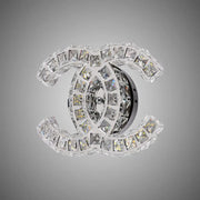 Crystal LED wall lamp YANIRA 28W, Cold/Warm/Neutral light, Shiny Chrome Luster LED Crystal Default Title Alessandro Design