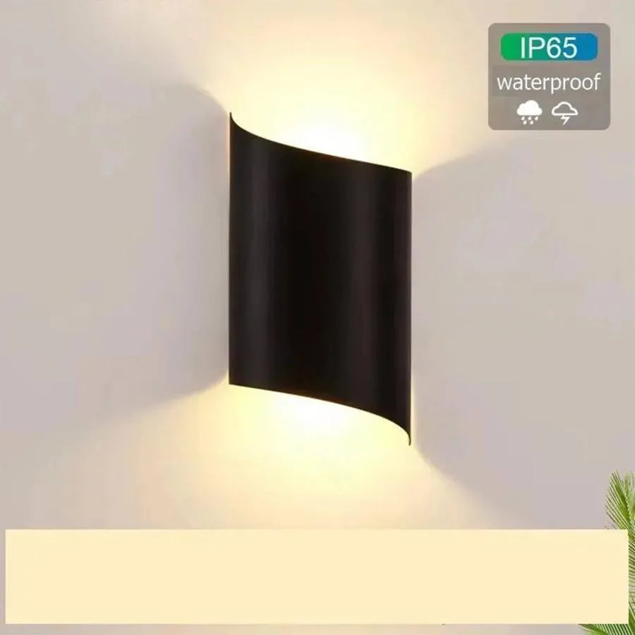 Outdoor LED wall light Hande 10W IP65 Black Outdoor wall lights Default Title Alessandro Design