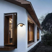 Outdoor LED wall lamp Harera, 12W, Metal, Black Outdoor wall lamps Default Title Alessandro Design