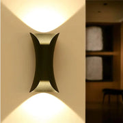 Outdoor LED wall light Heba, 10W IP65, Metal, Black Outdoor wall lights Default Title Alessandro Design