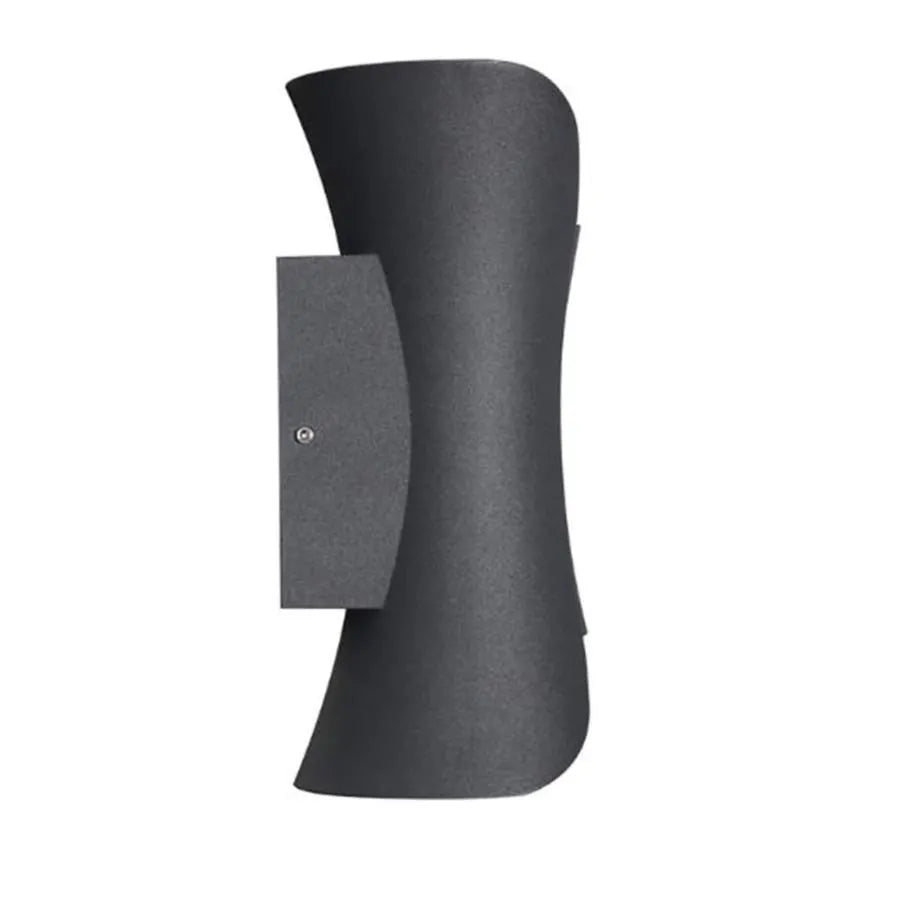 Outdoor LED wall light Heba, 10W IP65, Metal, Black Outdoor wall lights Default Title Alessandro Design