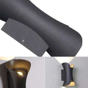 Outdoor LED wall light Heba, 10W IP65, Metal, Black Outdoor wall lights Default Title Alessandro Design