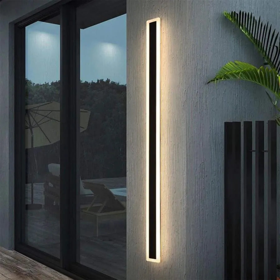 Outdoor LED wall lamp Salma, 12W, IP65, Metal, Black Outdoor wall lamp Default Title Alessandro Design