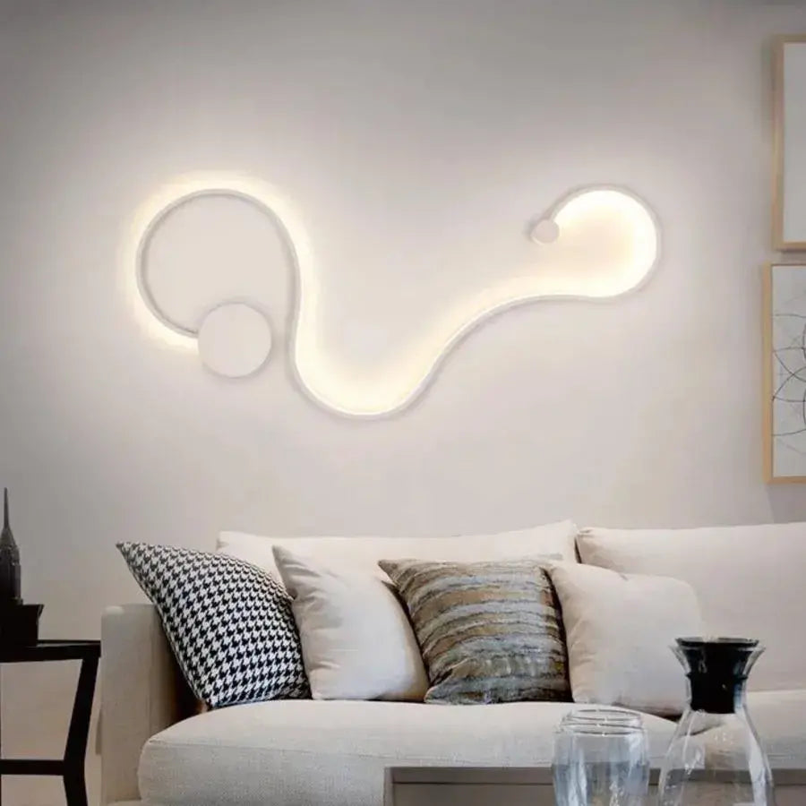 LED lamp Deborah 38W Decorative Cold/Warm/Neutral Light Metal and White Silicone Indoor lamps Default Title Alessandro Design