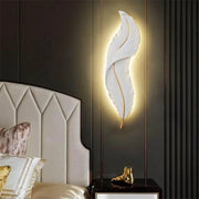 Esther LED wall lamp, Wedge shape, 36W, 87cm White/Gold Indoor wall lamp Default Title Alessandro Design