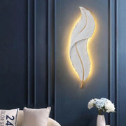 Esther LED wall lamp, Wedge shape, 36W, 87cm White/Gold Indoor wall lamp Default Title Alessandro Design