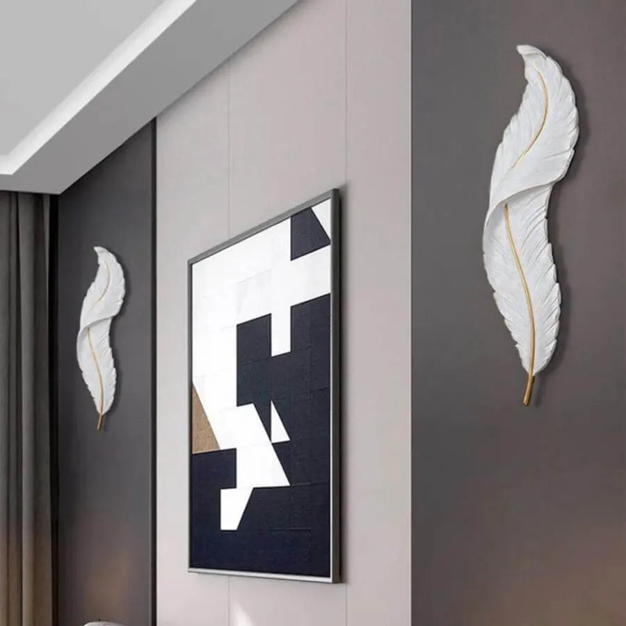Esther LED wall lamp, Wedge shape, 36W, 87cm White/Gold Indoor wall lamp Default Title Alessandro Design