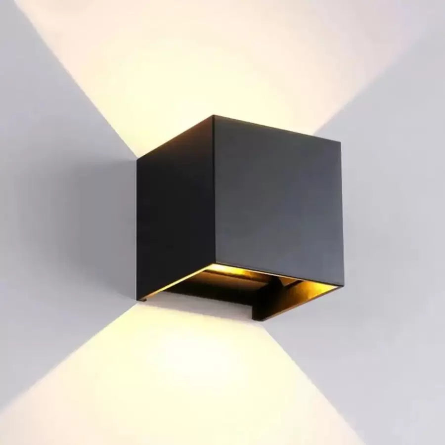 Outdoor LED wall lamp Aryan 5W Black Outdoor wall lamp Default Title Alessandro Design