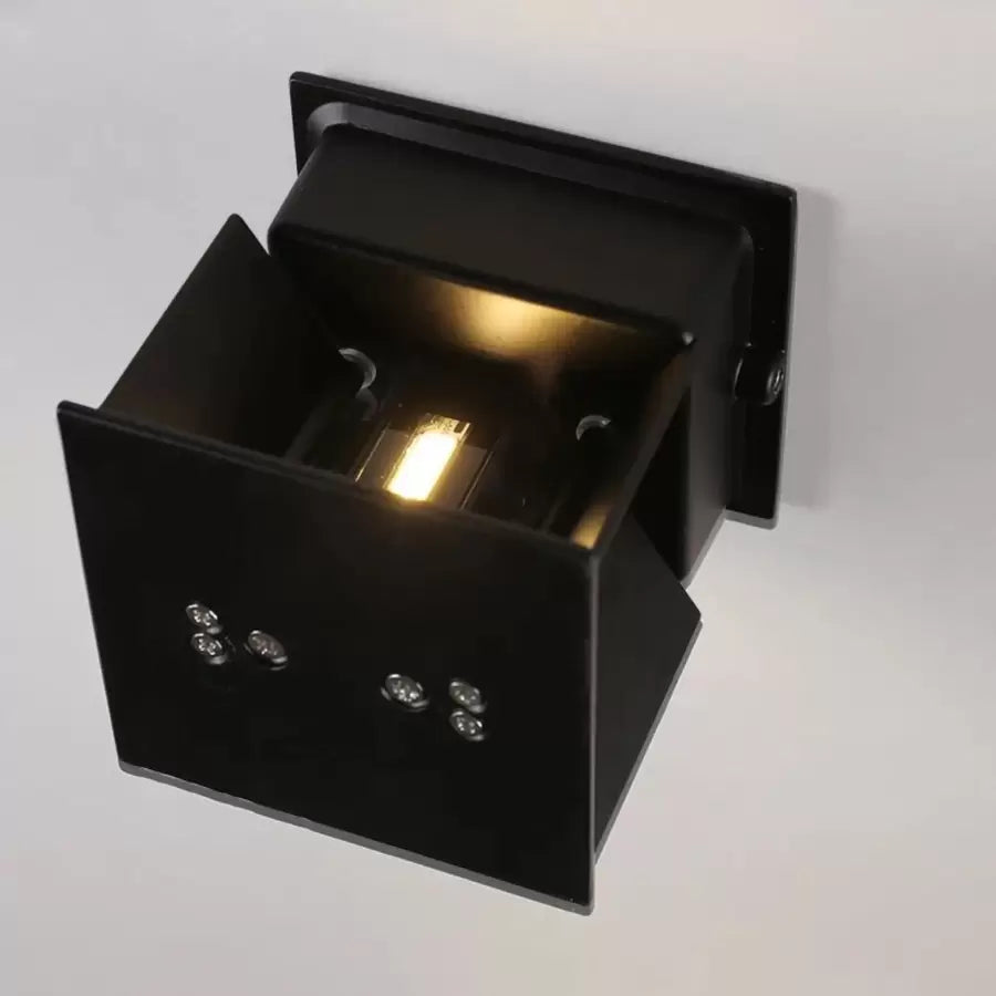 Outdoor LED wall lamp Aryan 5W Black Outdoor wall lamp Default Title Alessandro Design