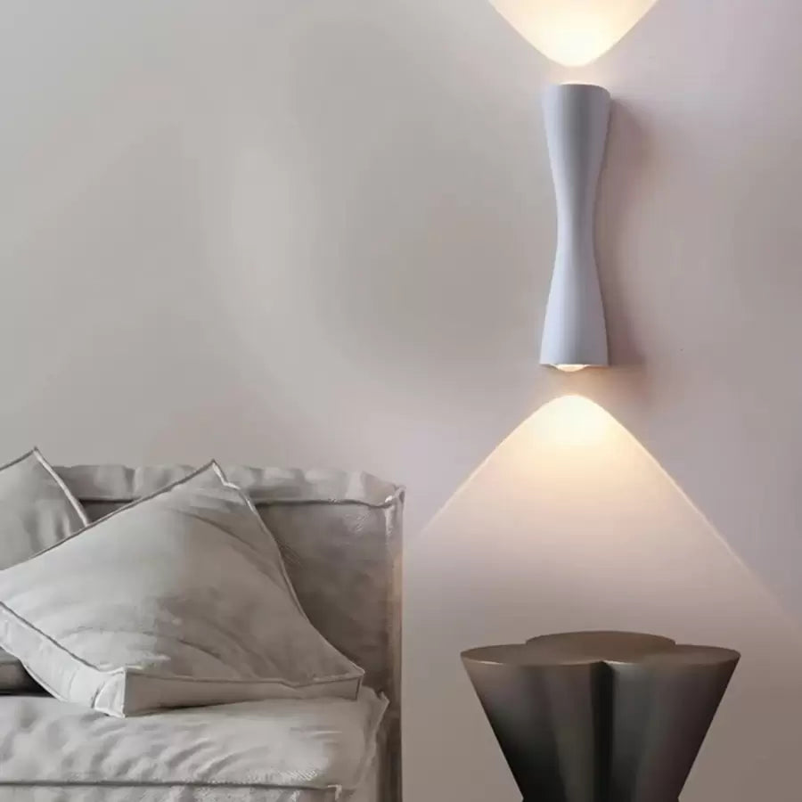 Augustine 6W Outdoor LED Wall Light White Outdoor Wall Light Default Title Alessandro Design