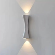 Augustine 6W Outdoor LED Wall Light White Outdoor Wall Light Default Title Alessandro Design