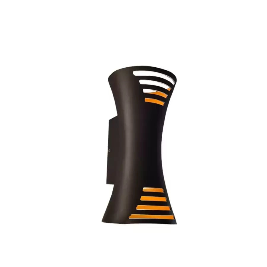 Brycen Outdoor LED Wall Light 10W Gold Black Outdoor Wall Lights Default Title Alessandro Design