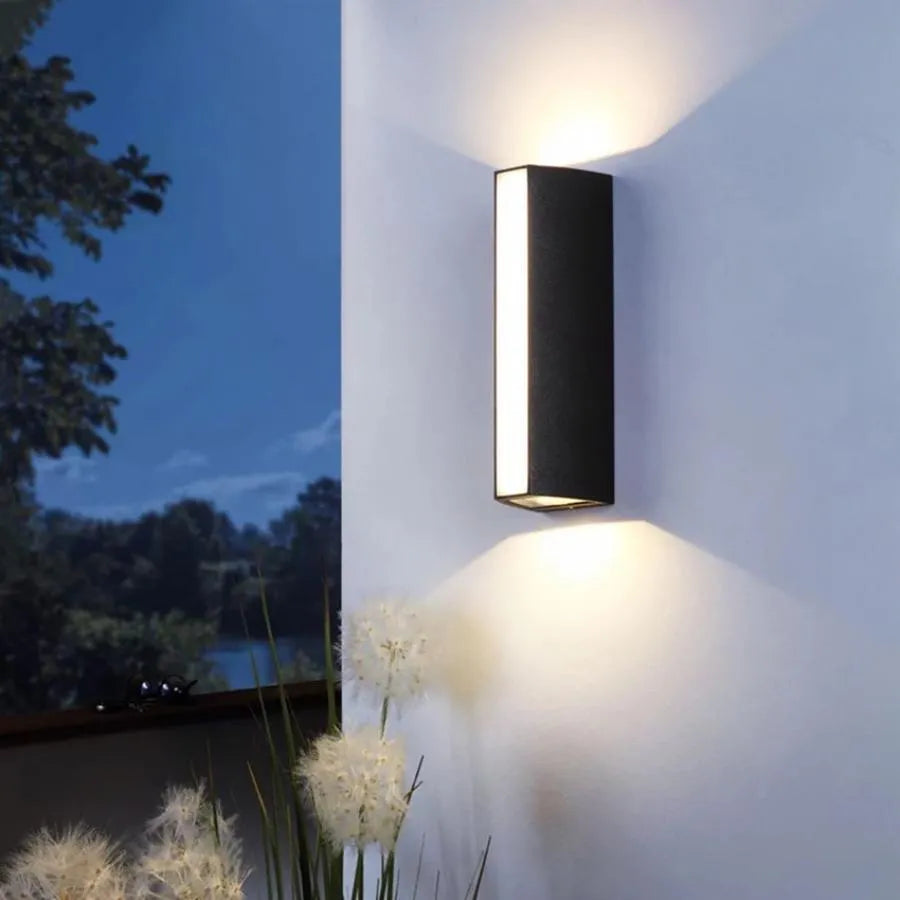 Outdoor LED wall light Carina, 20W, Black, 3000K, Metal Outdoor wall lights Default Title Alessandro Design