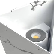 Eden Outdoor LED Wall Light 10W White Outdoor Wall Light Default Title Alessandro Design