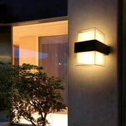 Outdoor LED wall lamp Kennedy 12W White Black Outdoor wall lamps Default Title Alessandro Design