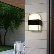 Outdoor LED wall lamp Kennedy 12W White Black Outdoor wall lamps Default Title Alessandro Design