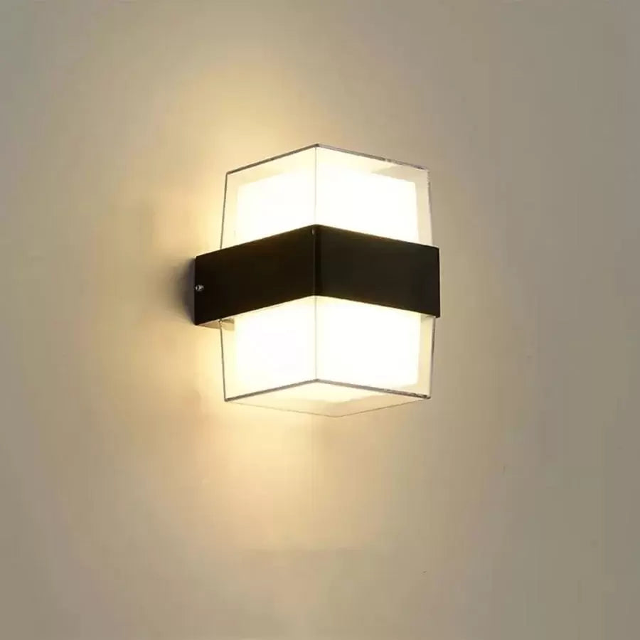 Outdoor LED wall lamp Kennedy 12W White Black Outdoor wall lamps Default Title Alessandro Design