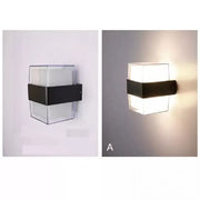 Outdoor LED wall lamp Kennedy 12W White Black Outdoor wall lamps Default Title Alessandro Design