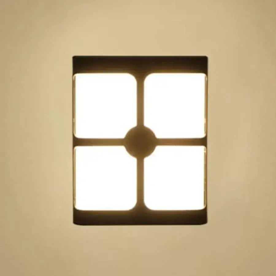 Timeea Outdoor LED Wall Light, 18W, Black, 3000K Outdoor Wall Lights Default Title Alessandro Design