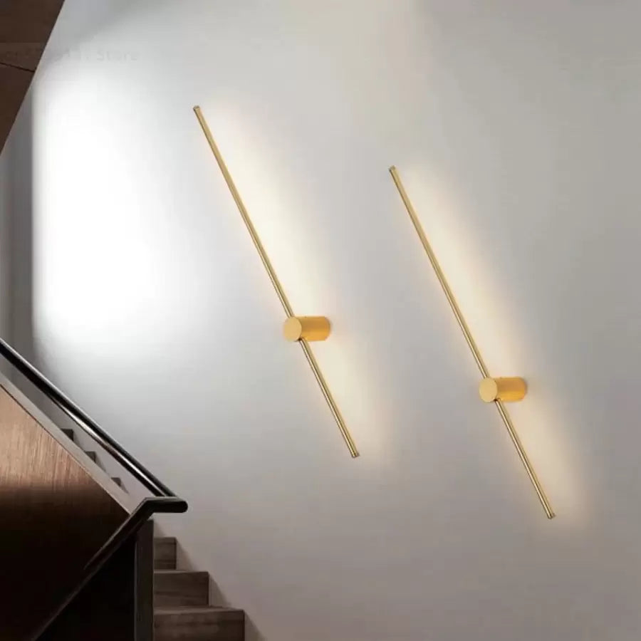 LED wall lamp Florencia 24W White Gold Indoor wall lamps Default Title Alessandro Design