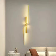 LED wall lamp Gavin 18W White Gold Indoor wall lights Default Title Alessandro Design