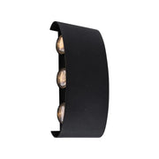 Fantas Outdoor and Indoor LED Wall Lamp, 6 Sources x 1W, IP65, Metallic, Black, 3000K Outdoor Wall Lamps Default Title Alessandro Design