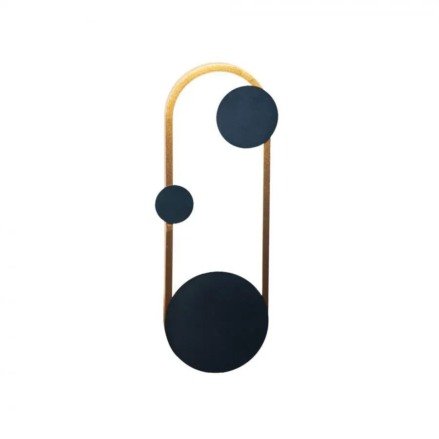 Gruvix LED wall light, 26W, Gold with Black, Cold/Warm/Neutral Light Indoor wall lights Default Title Alessandro Design