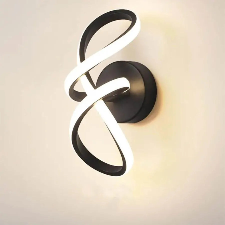 Isaura LED wall light 23W White Black Indoor wall lights Default Title Alessandro Design