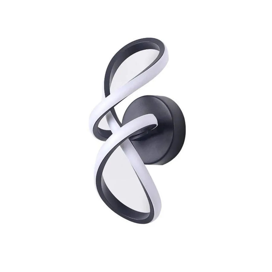 Isaura LED wall light 23W White Black Indoor wall lights Default Title Alessandro Design