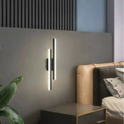 Lyra LED wall light, 18W, Acrylic, Black White Indoor wall lights Default Title Alessandro Design