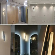 Lyra LED wall light, 18W, Acrylic, Black White Indoor wall lights Default Title Alessandro Design