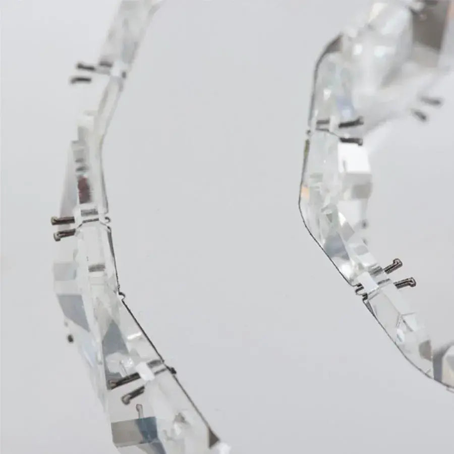 Crystal LED chandelier MAJORA 8W, Diameter 20cm, Cold/Warm/Neutral light, Shiny Chrome Crystal LED Chandeliers Default Title Alessandro Design