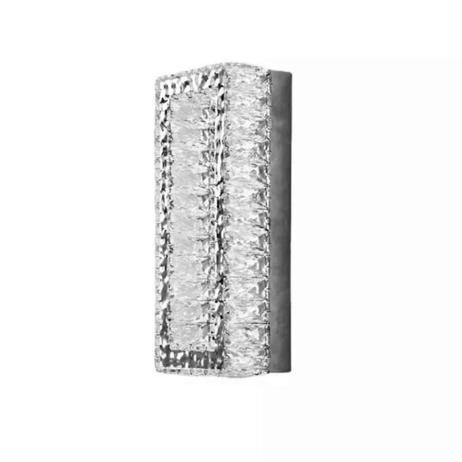 Crystal Mefisto LED wall lamp 24W Silver Indoor wall lights Default Title Alessandro Design