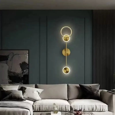 Rylan LED Wall Lamp 24W Gold