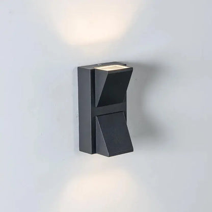 Outdoor Scarlet LED Wall Light, 6W, Black, Metal, IP65, 3000K Outdoor Wall Lights Default Title Alessandro Design