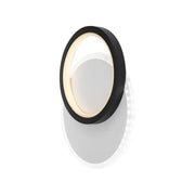 SMALON LED wall lamp 26W, 2 Circles, Cold/Warm/Neutral light, Black White LED Chandelier Default Title Alessandro Design