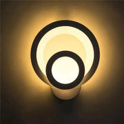 Urbanist LED wall light 19W Round Cold/Warm/Neutral Light Acrylic and White Metal Indoor wall lights Default Title Alessandro Design