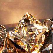 Wall lamp Yasmina 2xE14, Metal and Crystal, Chrome Interior wall lights Default Title Alessandro Design