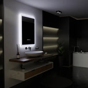 Rectangular LED mirror, 60x80cm, ELANCEE MotionGlow Marcello sensor, De-fogging system, Clock & Thermometer, Dimable Mirrors Marcello Default Title Alessandro Design