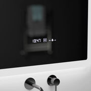 Rectangular LED mirror, 60x80cm, ELANCEE MotionGlow Marcello sensor, De-fogging system, Clock & Thermometer, Dimable Mirrors Marcello Default Title Alessandro Design