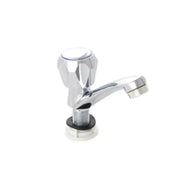 Sink-mounted bathroom faucet, cold water, single handle, glossy chrome Default Title Alessandro Design