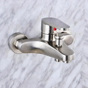Bathroom Faucet, SUS304 Stainless Steel, Satin, LY007 Faucets & Shower Columns Default Title Alessandro Design